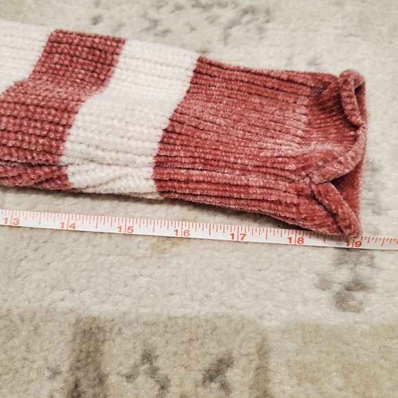 Soft Chenille Striped Jumper Sweater - Picture 8 of 8